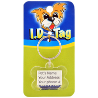 Davis Bone ID Tag брелок адресник на ошейник для собак