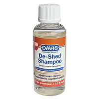 Davis De-Shed Shampoo шампунь для облегчения линьки у собак и котов, концентрат 50 мл