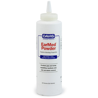 Davis EarMed подсушивающая пудра для ушей собак и котов 454 мл