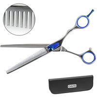 Davis Extreme Edge BLUE Thinning филировочные ножницы для стрижки собак 17,8 см