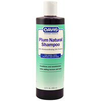 Davis Plum Natural Shampoo шампунь з протеїнами шовку для собак, котів, концентрат 355 мл