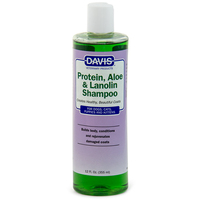Davis Protein Aloe Lanolin Shampoo шампунь для собак, котів, концентрат 355 мл