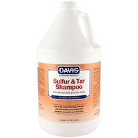 Davis Sulfur and Tar Shampoo шампунь із сіркою та дьогтем для собак 3,8 л