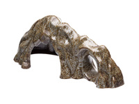 Укриття для рибок Plecoceramics Cliff Arctic Blue керамічне 21х8х10 см