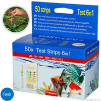 Easy-Life 6in1 test strips 50 шт тест-полоски для аквариумов и прудов
