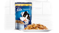 Felix Fantastic пауч кусочки кролика в желе, 100 г