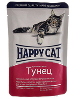 Влажный корм для котов Happy Cat с тунцом в желе 100 г