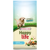 Happy Life Junior with Chicken сухой премиум корм для щенков всех пород, курица 10 кг