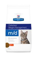 Hill's PD Feline M/D Diabetes/Weight Menagement корм для котов при диабете и ожирении 1,5 кг