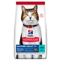 Hill's Science Plan Mature Adult 7+ сухой корм для пожилых котов, тунец, 1,5 кг