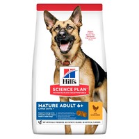 Hill's SP Canine Mature Adult 5+ Large Breed сухой корм для крупных собак старше пяти лет, курица, 14 кг
