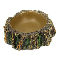 Миска-поилка для рептилий Hobby Drinking Bowl Bark 1 8x9x3см керамическая