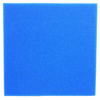 Губка-коврик для аквариумных фильтров Hobby Filter sponge blue 50х50х3см ppi 30, тонкая очистка