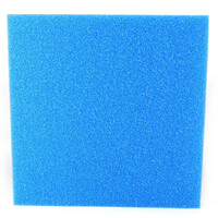Губка-коврик для аквариумных фильтров Hobby Filter sponge blue 50х50х5см ppi 10, грубая очистка
