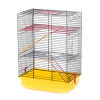 Клетка для грызунов Inter-zoo TEDDY 2 EKO 36х24х54 см цвет в ассортименте