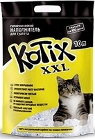 Kotix наполнитель для кошачьих туалетов силикагель, 10 л