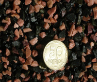 Грунт аквариумный Aquarium Plus кварцит розовый с базальтом 2,5-5 мм 10 кг