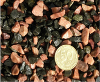 Грунт для аквариума Aquarium Plus кварцит розовый с базальтом 5-8 мм 10кг