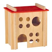 Лори дом деревянный двухэтажный для хомяков