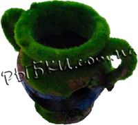 Декорация для аквариума Minjiang Кувшин в зелени