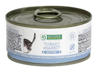 Nature's Protection Kitten Turkey and Rabbit - консерва для котят с индейкой и кроликом, 100 г