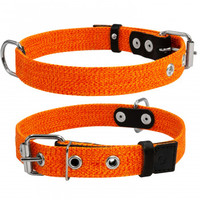 Collar №02624 ошейник нейлоновый 41-53 см, ширина 25 мм, оранжевый