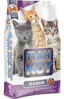 Пан Кот Классик 10 кг сухой корм для котят