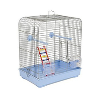 Природа Белла клетка для птиц, цвет прутьев хром, 37х25х36 см