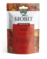 Природа Биовит Колор корм в хлопьях для усиления окраса, 10 гр