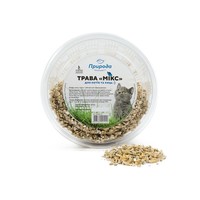 Природа быстрорастущая трава для кошек Микс