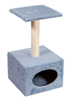 Природа Д11 большая с будкой - дряпка для котов, серая