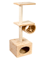 Природа Д22 с барабаном - дряпка для котов, бежевая
