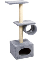 Природа Д22 с барабаном - дряпка для котов, серая