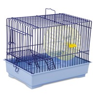 Природа Давид 1 клетка для хомяков, светло-голубая, 30х20х24 см