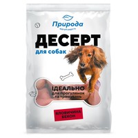Природа десерт для собак Говядина-бекон, 550 г