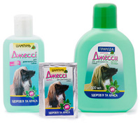 Природа Джесси - шампунь антиблошиный для длинношерстных собак, 250мл