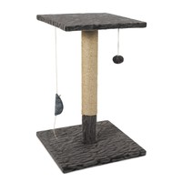 Природа Феликс дряпка для котов серая, 36х36х50 см