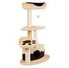 Природа Городок Угловой - когтеточка для кошек, бежевая