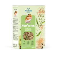 Природа корм для грызунов Хомячок колор плюс энзим, 500 г