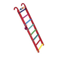 Природа игрушка для птиц Лесенка с бусинками