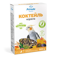 Природа Коктейль Корелла - корм для средних попугаев, 500 г