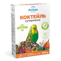 Природа Коктейль Суперменю - корм для попугаев, 500г