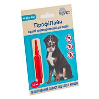 Природа ПрофиЛайн капли на холку против блох и клещей для собак 20-40 кг, 1 пипетка