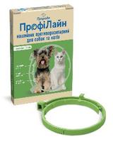 Природа ПрофиЛайн ошейник против блох и клещей 35 см, зелёный
