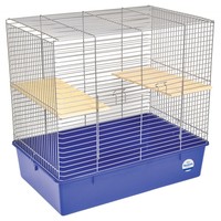 Природа Шиншилла клетка для шиншилл, прутья цвет хром, 70х40х60 см