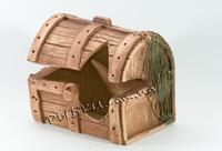 Аквариумная декорация Природа Сундук 14х11 45К