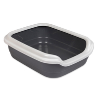 Природа, туалет для котов Comfort M серый