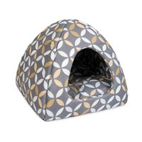 Природа Юрта домик для кота, орнамент, 38x38x36см