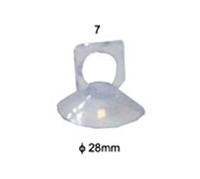 Присоска для градусника A-007 прозрачная