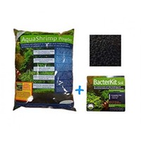 Prodibio AquaShrimp Powder Soil 3 л + Bacter Kit Soil Fresh 6 ампул = грунт для аквариума с креветками + набор для старта BacterKit Soil